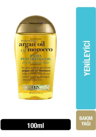 Ogx Yenileyici Argan Oil Of Morocco 100 Ml Sülfatsız Saç Bakım Yağı