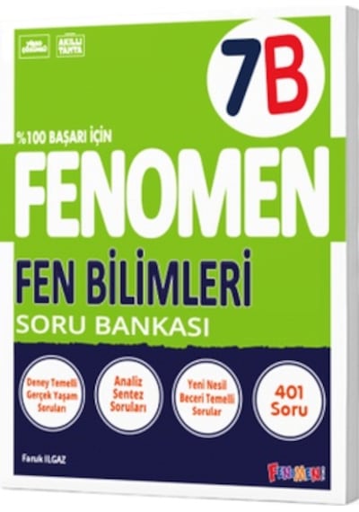 Fenomen 7 Fen Bilimleri Soru Bankası B