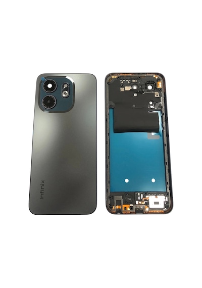 İnfinix Smart 9 X6532 Kasa Arka Kapak Pil Kapağı Siyah