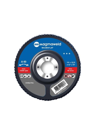 Magmaweld Flapdisk Ao 60 Kum-115x22 MM-813m31156a