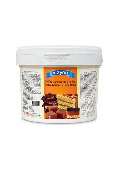 Vizyon Toffee Karamelli Sütlü Dolgu 6 Kg
