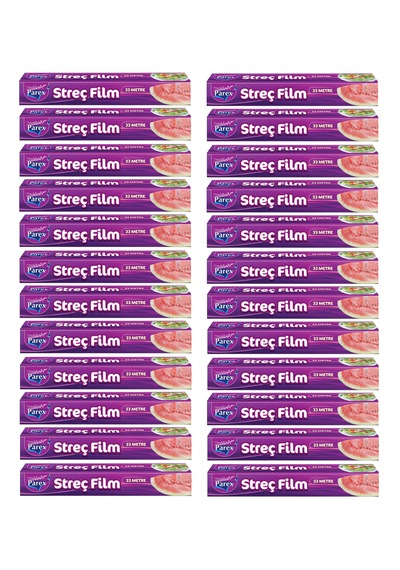 Streç Film 33 Mt 24 Paket