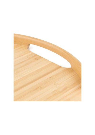 3'lü Bambu Oval Tepsi, Servis Tepsileri, Iskandinav Tepsi Seti, Çay Tepsisiı