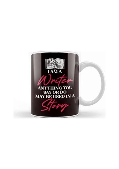 Writer Story Author Bookworm Book Novelist Writing Blogging Kupa Bardak Porselen Karışık