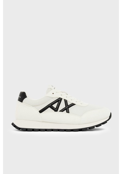 Armani Exchange Erkek Ayakkabı Xm001960 Af19388 M0017 Beyaz-siyah
