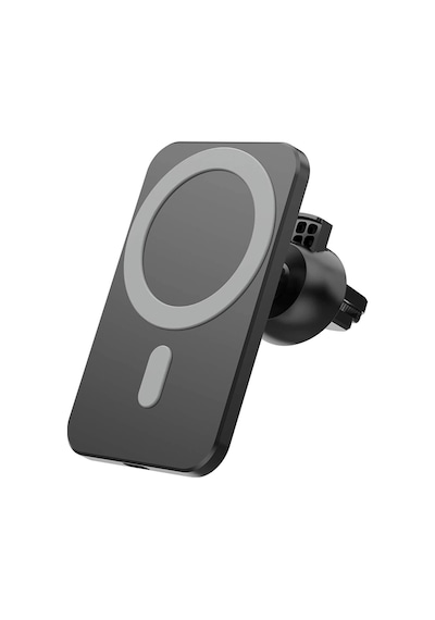 Iphone 13 / 13 Pro / 13 Pro Max Kablosuz Şarj Aleti Magsafe Araç Içi Manyetik Şarj 15w Gri