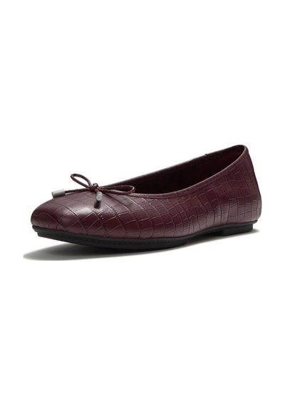 E19 Dark Merlot Babet Kadın Diğer Aaı-090/e19 Fitflop Delıcato Crocodıle Ballerınas Kahverengi