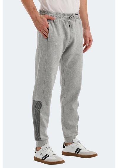 Slazenger Phılo Erkek Cepli Gri Eşofman Altı Gri