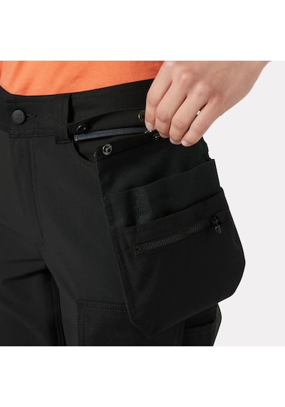 Oxford 4x Hh Connect Kadın İş Pantolonu C42-990 Black Siyah