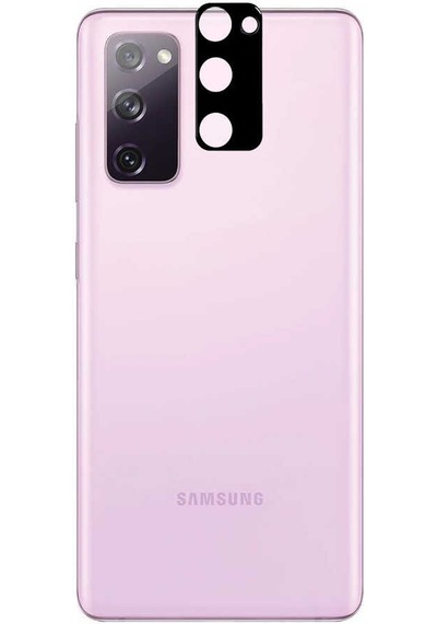 Kilifone - Samsung Galaxy S20 Fe Uyumlu - Kamera Lens Koruyucu 3d Kamera Camı - Şeffaf
