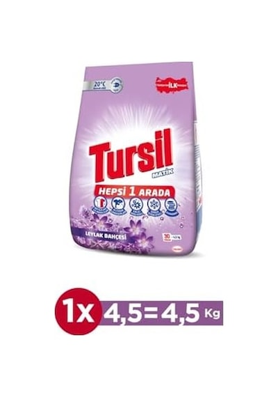 Matik Toz Çamaşır Deterjanı Oxi Enerji Leylak Bahçesi 4,5 Kg 30 Yıkama , Leylak Bahçesi 4.5kg