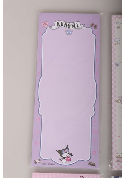 Dekomus İle Lisanslı Yeni Sezon Kuromı Ve Hello Kıtty 9x22 Cm Block Note 2'lisi Altın
