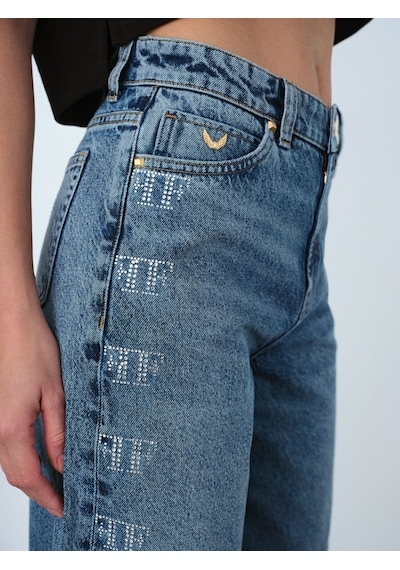 LOFT Balloon Balloon Fit Kadın Pantolon Lf2040335 Q1.v1 Denim