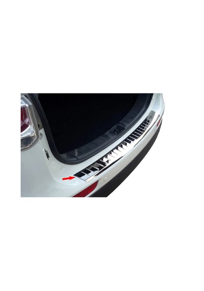 S-Dizayn  Mitsubishi Outlander 3 Krom Arka Tampon Eşiği 2013 Üzeri