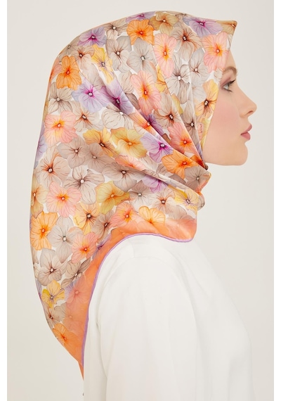 Armine İpek Eşarp 2024 Yaz - 9108-35 Twill - 9108-35