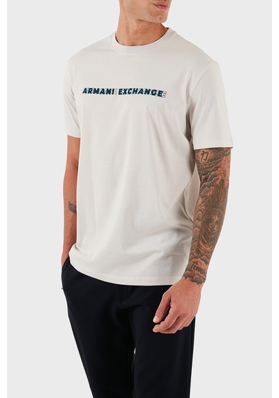 Armani Exchange Erkek T Shirt Xm001458 Af10364 U1013 Gri Gri