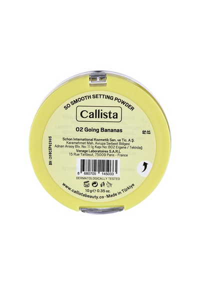 So Smooth Setting Powder Makyaj Sabitleyici Nude Pudra 02 Going Bananas Diğer