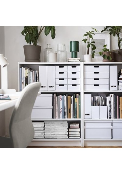 Ikea Fjäderharv Dosyalık, Beyaz, 2 Adet