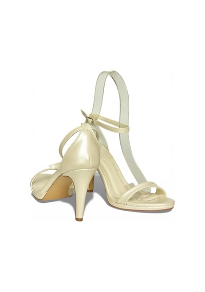 Fox Shoes Y569716909 Sedef İnce Topuklu Kadın Abiye Ayakkabı SEDEF