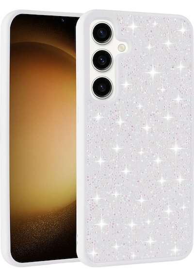 Nihcase Samsung Uyumlu Galaxy A35 Kılıf Parlak Taşlı Tasarım Pırlanta Kapak