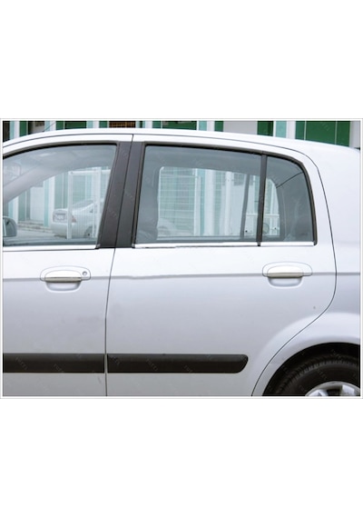 Hyundai Getz Krom Cam Çıtası 6 Prç. 2002 Üzeri P. Çelik