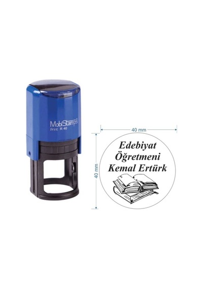 Mobistamps R40 Kişiye Özel Edebiyat Öğretmeni Kaşesi Diğer