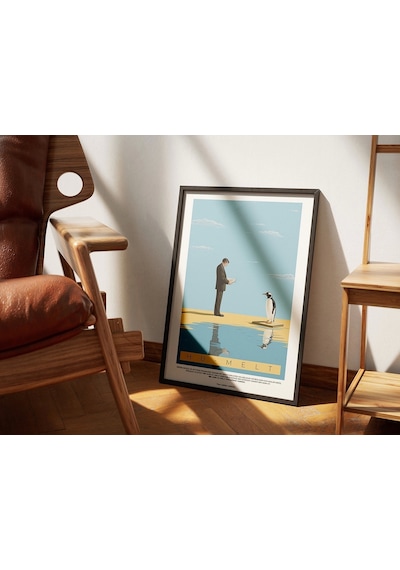 Hu-melt Serisi No:6 Art Print