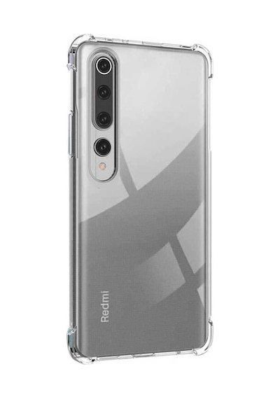 Xiaomi Mİ 10 Shock Absorbing Darbe Emicili Şeffaf Silikon Kılıf