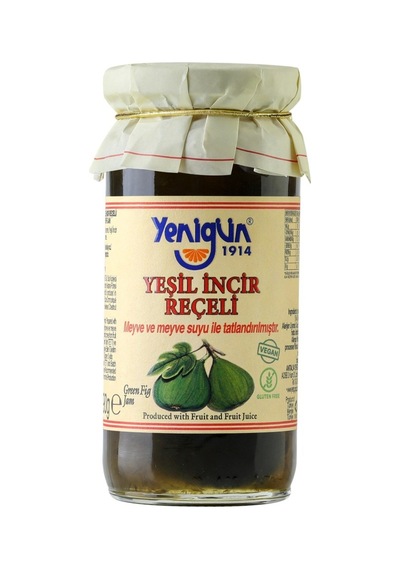 Yenigün Şeker İlavesiz İncir Reçeli 290 G - 3 Adet Tarı