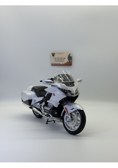 Honda Goldwing Gl 1800 Diecast Motosiklet- 1:9 25 Cm Işıklı