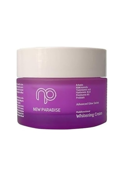 New Paradise Genital Beyazlatıcı Krem Çinko İçermez Yüz Kol Altı Genital İç Bacak Diz Ve Dirsek 50 Ml