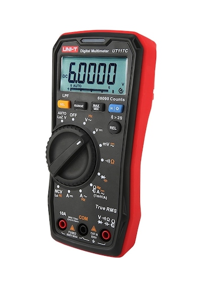 Uni-T UT117C AC/DC 600V 10A Yüksek Hassasiyetli True Rms Dijital Multimetre