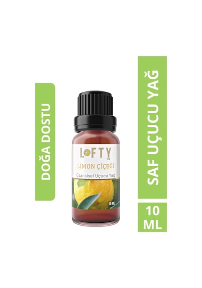Lofty Limon Çiçeği Uçucu Yağ Buhurdanlık Esansı Oda Kokusu 10 ML