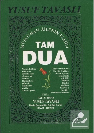 Tam Dua Kitabı Cep Boy Kod C36 - Yusuf Tavaslı N11.2280