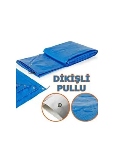 Ebatlı Branda. 4x6 Çadır 140 Gr/m2 Su Geçirmez Kamyon Saman İnşaat Gölgeeme Çadırı