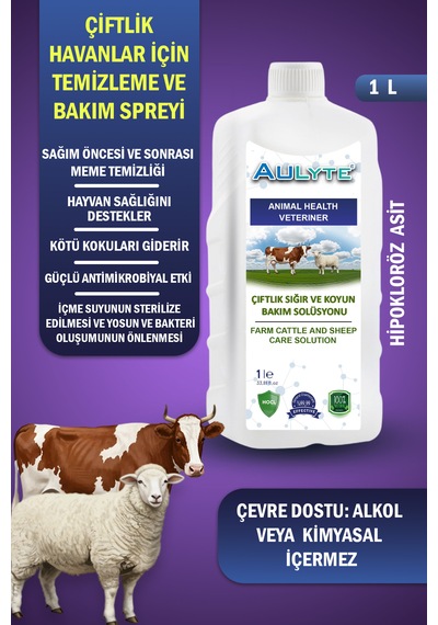 Büyükbaş Küçükbaş Hayvan Bakım Solüsyonu 1 Lt