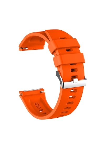 Microsonic Samsung Uyumlu Galaxy Watch 3 45Mm Kordon, Turuncu