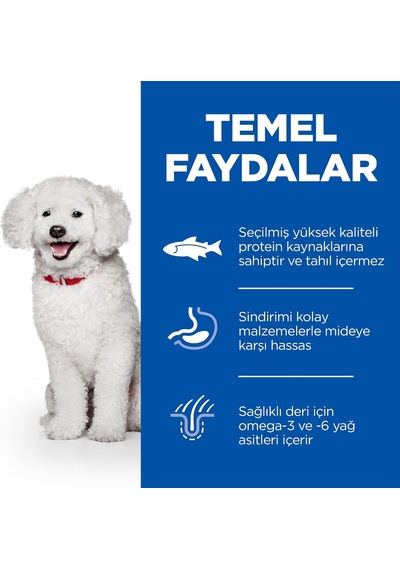 Tr 's Hypoallergenic Somonlu Küçük Irk Yetişkin Köpek Maması 1.5kg