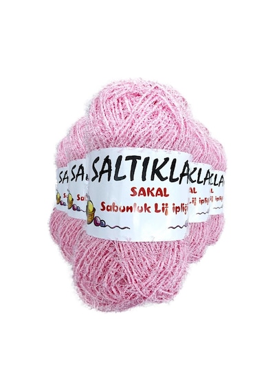 5 Adet Sakal Sabunluk Lif İpliği 13 Çok Renkli
