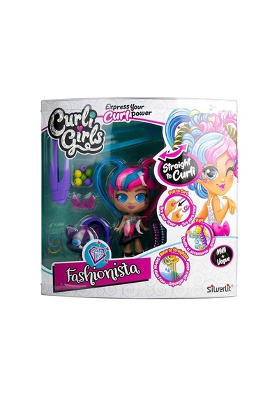 Silverlit Curli Girls Bebek Ve Hayvan 2'li Set, Rosli Ve Koda, Magicurl Saç Özellikleri P38949s4713