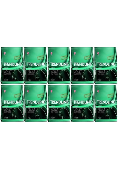 Trendline Sterilised Tavuklu Kısırlaştırılmış Yetişkin Kedi Maması 10 x 1 KG Trendline Sterilised Tavuklu Kısırlaştırılmış Yetişkin Kedi Maması 10 x 1 KG