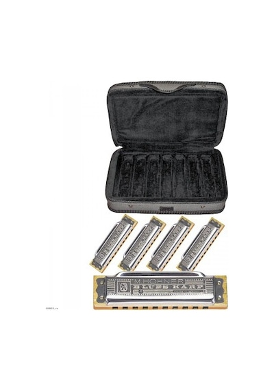 Hohner M53305pp 532/20 Blues Harp 5li Paket Mızıka