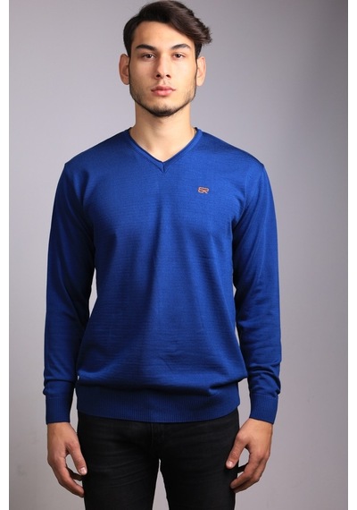 Bearraybon Erkek Triko Kazak Indigo (504887255) İndigo