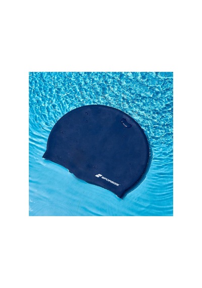 Silicone Swimming Cap - Deniz Ve Havuz Silikon Yüzücü Bonesi Pudra