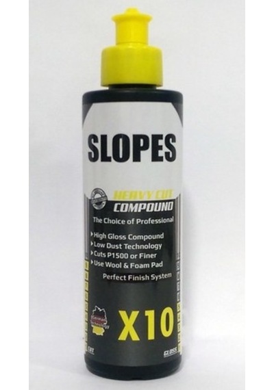 Slopes X10 Agresif Çizik Çıkarıcı Pasta 250 ml