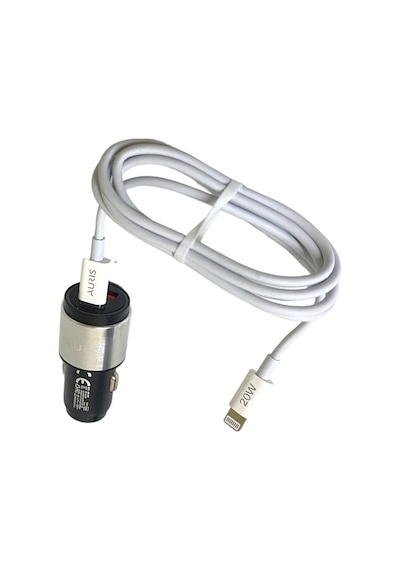 Auris 45w Pd İphone Kablolu Usb C Araç Çakmaklık Oto Şarj Cihazı