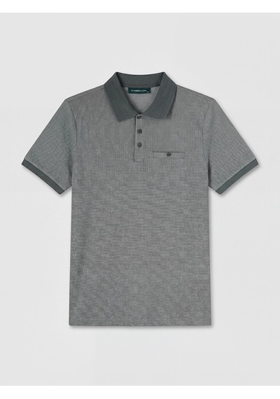 Lcwaıkıkı Classic Gri Polo Yaka Erkek Tişört