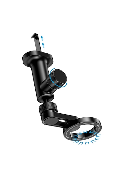 Go Des Gd-hd327 Magnetik 360 Dönebilen Düz Zemin Ve Havalandırma Tasarımlı Araç Telefon Tutucu Siyah