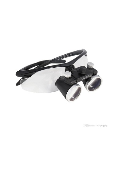 Nikula-3.5x-420mm Diş Cerrahi Gözlük Lens Büyüteç Kullanışlı Donanım Pilli Tasarım Operasyon Aleti