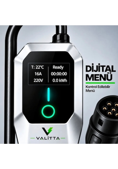Elektrikli Araç Şarj Cihazı/istasyonu Seyyar/taşınabilir Ac 3.5 Kw 16 Amper Ev Tipi 5m Kablolu, 16A, 3,7kW, Type 2 Elektrikli Araç Şarj Cihazı/istasyonu Seyyar/taşınabilir Ac 3.5 Kw 16 Amper Ev Tipi 5m Kablolu, 16A, 3,7kW, Type 2